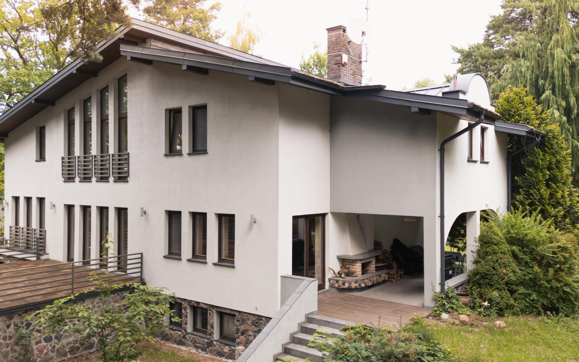 Big Villa Konstancin With Bilard Pool Exterior foto